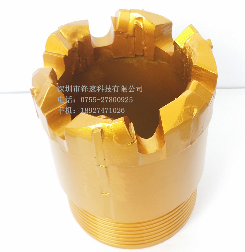 金剛石復(fù)合片取芯鉆頭